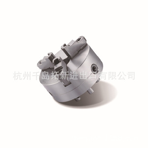 Mandrin de tour manuel à trois mors à montage direct Taiwan Qiandao D15-08, 3 mors, plage de serrage en acier 8180, vitesse maximale 50000 tr/min - Product Image 2