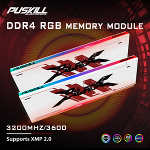 ฮีทซิงค์ PUSKILL ดีไซน์ใหม่ สีขาว DDR4 ความจุ 8GB/16GB/32GB 3200MHz/3600MHz สำหรับคอมพิวเตอร์ตั้งโต๊ะเล่นเกม-มีสินค้าพร้อมส่ง เป็นที่นิยม - Product Image 5
