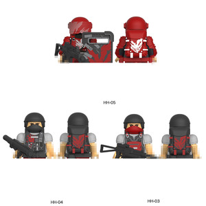 Jeu de construction US Delta Force Bricks Wei Long, mini figurines, jouets, cadeaux, blocs de construction pour enfants. - Product Image 3