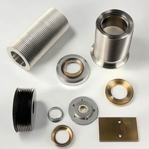 Tùy chỉnh chính xác kim loại <span class=keywords><strong>CNC</strong></span> gia công thành phần thép không gỉ các loại phụ tùng cho tự động hóa máy móc & Truyền - Product Image 4