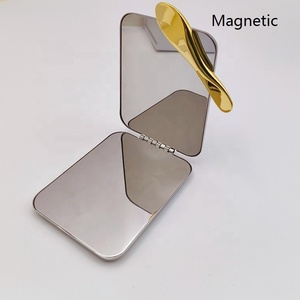 חדש עיצוב מגנטי קוסמטי כפות מתכת מיני איפור סקופ פנים קרם קוסמטי מרית - Product Image 2