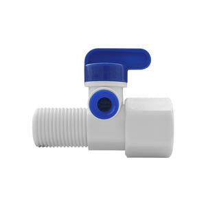 Válvula en T de entrada 2 en 1 para purificador de agua, 1 entrada, material POM, versión de exportación, conector engrosado para sistema de ósmosis inversa - Product Image 1