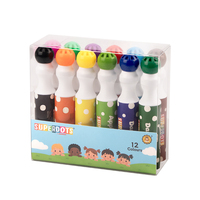 Nouveaux marqueurs de peinture à points lavables pour enfants, 1,5 OZ, couleurs vives et sûres, DIY, non toxiques, marqueurs de bingo, peinture, coloriage, dessin