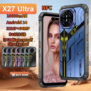 โทรศัพท์มือถืออัจฉริยะ All-Specs Powerhouse รุ่นทนทาน G85 Octa Core Android 14.0 <span class=keywords><strong>8G</strong></span>+128GB กล้อง 32MP+64MP แบตเตอรี่ 10000mAH กันน้ำมาตรฐาน IP68 - Product Image 1