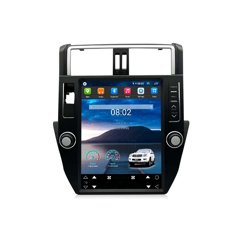 Autoradio pour Toyota Land Cruiser Prado 2010 -2013 avec écran tactile Multimedia Video Player Navigation GPS Stereo Carplay Wifi