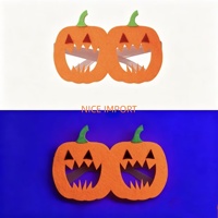 Lunettes de fête lumineuses style araignée, best-seller, décorations de nuit d'Halloween, couleurs néon, adaptées aux enfants