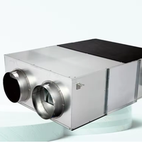 FULUDE Système de ventilation à récupération de chaleur à économie d'énergie 100/150/250mm avec récupération de chaleur
