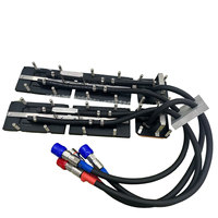 Plaque froide liquide en cuivre multi-puces Eagle Stream, module de refroidissement par eau intégré pour serveur IA multi-CPU/GPU