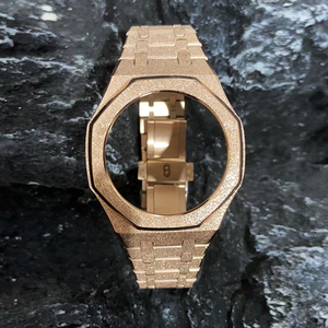 Gen 4 FULl Steel Watch Sand givré Case set mod kits GA2100 GA2110 GAB2100 <span class=keywords><strong>CASIOAK</strong></span> <span class=keywords><strong>bracelet</strong></span> avec Strap Band - Product Image 4