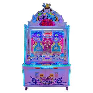 Cartoon Themed Coin Operated <b>Arcade</b> Game Machine User-Friendly Controls Neon-Lit Large Display for Amusement Parks Family - Product Image 2