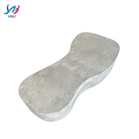 Table basse moderne et durable en GRC, tables d'angle, meubles de salon et de chambre à coucher, vente en gros d'usine, écologiques
