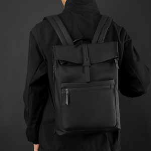 Custom Durable Waterproof Large Capacity <b>Nylon</b> Laptop <b>Backpack</b> Men University College Students Travel Business Computer <b>Backpack</b> - Product Image 3
