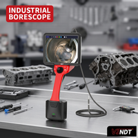 Caméra d'inspection endoscopique automobile 360° °   Écran tactile articulé de 8 pouces, étanche IP67, 6 mm, pour l'inspection des cylindres de moteur