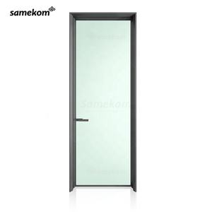<span class=keywords><strong>Porte</strong></span> coupe-feu en <span class=keywords><strong>verre</strong></span> 45 min <span class=keywords><strong>porte</strong></span> intérieure matériaux de construction tuiles portes de sécurité - Product Image 5
