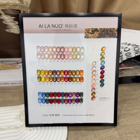 AILANUO Nouveau Kit de Vernis Gel Effet Œil de Chat Céramique Jade Clair de Lune 15ml OEM Vente en Gros Fabricant – Ensemble de 36 Couleurs de Vernis à Ongles Gel Effet Œil de Chat