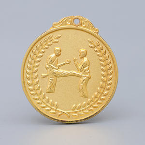 เหรียญรางวัลสำหรับเล่นกีฬาทำจากโลหะสั่งทำลายเทควันโด - Product Image 1