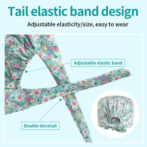 Gorros Quirúrgicos con Estampado de Dibujos Animados para Médicos, Enfermeras, Clínicas, Hospitales, Gorros Médicos, Gorro de Esteticista, Gorro de Laboratorio, Gorro de Trabajo para Veterinarios - Product Image 3