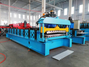 Rouleau monocouche ondulé de vente chaude formant la feuille de toit de machine faisant la machine - Product Image 3