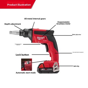   Atornillador para Paneles de Yeso <span class=keywords><strong>M18</strong></span> FSGC-0 18V FUEL sin Escobillas con Accesorio para Fijación de Alto Volumen - Product Image 5