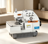 Machine à coudre surjeteuse industrielle JUKKY 737, stable, 3 fils, performance de couture rapide, dédiée aux travaux de finition des bords de tissu