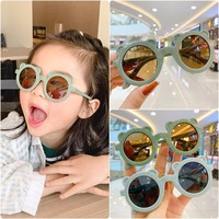Lunettes de soleil pour enfants motif ours de dessin animé, protection UV400, non polarisées, classe 2, pare-soleil, plusieurs couleurs, monture complète, unisexe pour enfants