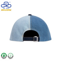 Gorras de Béisbol de Mezclilla con Diseño de Espiga, Estilo Urbano, Ligeras, a la Moda, con Bloques de Color, para Unisex, para Viajar, de Fábrica OEM