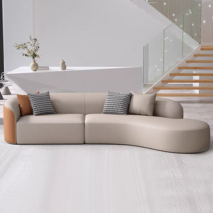 स्टाइलिश लॉबी फर्नीचर के साथ अपार्टमेंट के स्कूलों के अस्पतालों के लिए आधुनिक नए घुमावदार कार्यालय रिसेप्शन सोफा सेट - Product Image 3