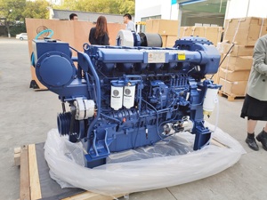 Hot Bán 6 Xi Lanh 4 Nét Làm Mát Bằng Nước Weichai 350hp 450hp 500hp Động Cơ Hàng Hải - Product Image 4