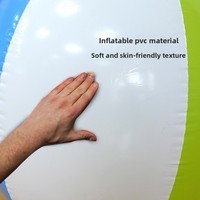 Ballon de plage gonflable en plastique de 1,2 mètre, épais, taille extra-large, jouet aquatique d'extérieur
