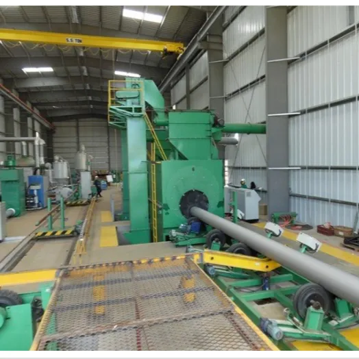 Three-schicht 3 PE korrosions produktion linie Steel Pipe Coating Line