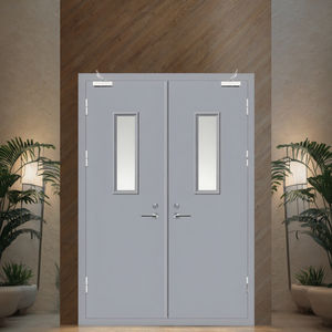 بيع من المصنع مبنى تجاري 1-3 ساعات باب أمان فولاذية عالي الجودة باب مقاوم للحريق من الفولاذ - Product Image 4