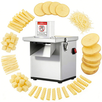 Machine à découper, trancher et râper les légumes commerciale 200W à faible bruit 220V pour restaurants de Los Angeles, camions de restauration, pommes de terre et fruits