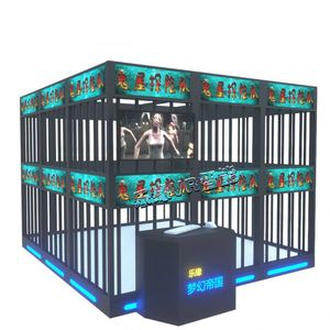 เครื่องยิงปืน VR เกมต่อสู้ออนไลน์แบบ 4 คน เครื่องเล่นเกมสัมผัส VR อุปกรณ์ความบันเทิงแบบโต้ตอบหลายคน - Product Image 5