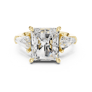 Anillo de Compromiso Solitario con Diamante de Laboratorio, Estilo Único, Hecho a Mano, para Mujer, por Exportadores - Product Image 2