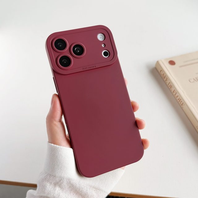 Duo Camera 21 Colors Ins Cover for iPhone 17 16 15 14 Pro Max Case Soft Wholesale Shockproof Mobile Phone Accessories Wholesale