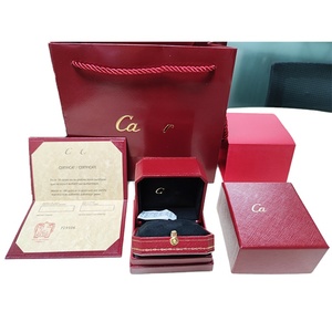 Factory Wholesale Price High Quality Jewelry Bags and Boxes Wedding Ring Display Box Earring Pendant Packaging Box