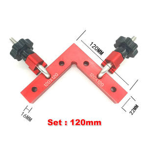 Thước Góc Phải + Kẹp Chế Biến Gỗ Dụng Cụ Mộc Kẹp Định Vị Bề Mặt Anodized Hợp Kim Nhôm - Product Image 5