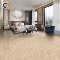 Carreaux en porcelaine 600x600mm, imitation pierre, texture moderne, antibactériens, résistants à l'usure, résistants aux acides, pour salle de bain, appartement