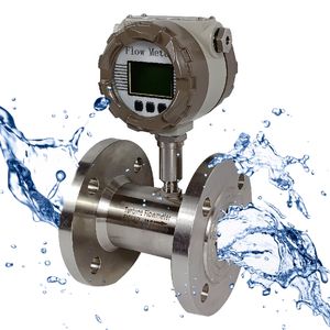 Medidor de flujo de aceite y agua de paletas rotativas con pantalla digital Medidor de flujo de aceite y agua de alta precisión Sensor de flujo de área variable - Product Image 1