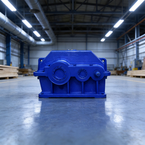Horizontal Parallel Shaft Helical Gearbox for Russia Mining Machinery and Conveyor Systems High Torque Capacity Supports up to 4 - Product Image 2