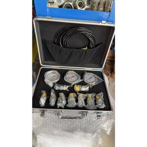 Nouvel ensemble de manomètres hydrauliques HongWang pour diagnostic de kits de pièces de moteur d'excavatrice, garantie 1 an, vente au détail, construction - Product Image 3