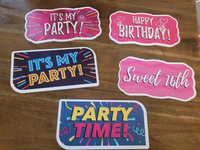 Accessoires de photomaton personnalisés en PVC expansé, style ROMANCE, imprimés UV, durables, pour mariages, fêtes, remises de diplômes et articles promotionnels