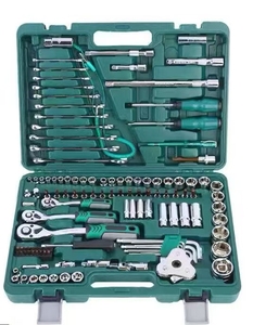 Kit <span class=keywords><strong>de</strong></span> <span class=keywords><strong>Herramientas</strong></span> Manuales <span class=keywords><strong>de</strong></span> Acero al Carbono 121 Piezas Juego <span class=keywords><strong>de</strong></span> Llaves para Reparación Mecánica <span class=keywords><strong>Automotriz</strong></span> OEM con Maletín Rígido - Product Image 2