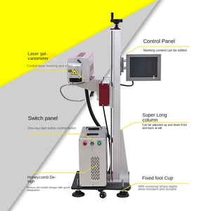 High Speed UV Laser Source Markers Best Price Smart Mopa Flying UV 355nm <b>Lazer</b> Markers - Product Image 3