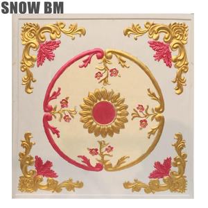 Plaque de plâtre de couleur dorée, couleur POP, <span class=keywords><strong>faux</strong></span> <span class=keywords><strong>plafond</strong></span> - Product Image 2