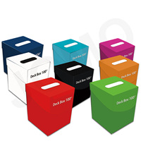 Boîte de protection de cartes de grande capacité en plastique PP personnalisé 80+ 100+ 300+ pièces pour Mtg Ygh Playing Magic Card Box JOMO