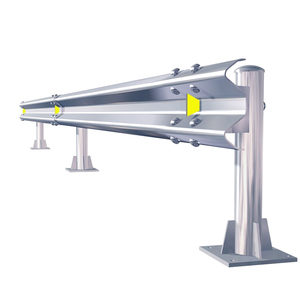 Système de barrière de sécurité routière robuste en acier galvanisé à chaud de type W avec <span class=keywords><strong>accessoires</strong></span> de bloc d'espacement pour poteaux - Product Image 3