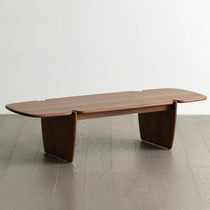 Solid Wood Coffee Table Living Room Wooden Table Minimalist Personality Designer Modern square Tea Table