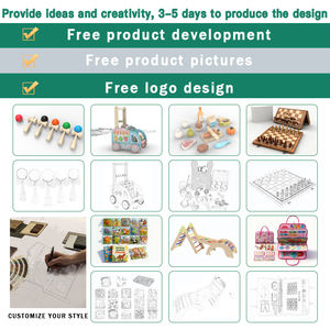 Boîte à outils éducative en bois Montessori pour enfants - Product Image 6