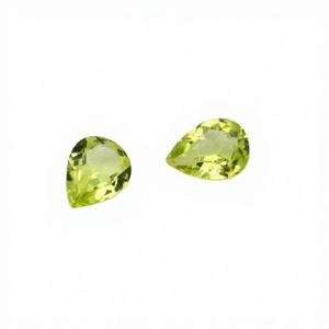 Piedra Preciosa Natural Verde de Alta Calidad, Corte Pera 3x4mm, Peridoto para Joyería - Product Image 3